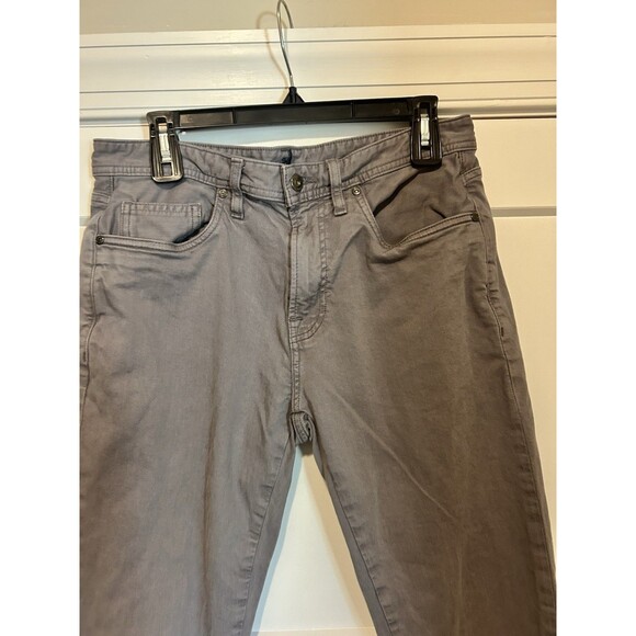 Johnnie O 5 Pocket Stretch Gray Denim Golf Pants Casual Jeans Size 32x34 Grey - Picture 2 of 7